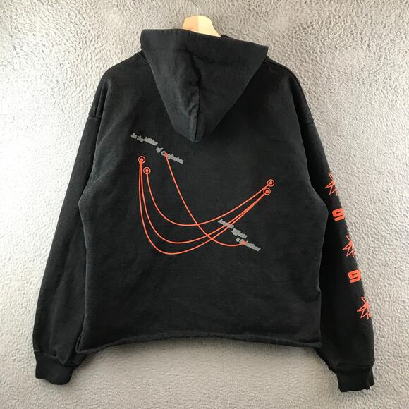 ROLAND Rhythm Machine Black Hoodie Sweatshirt cotton pullover L - Picture 2 of 9